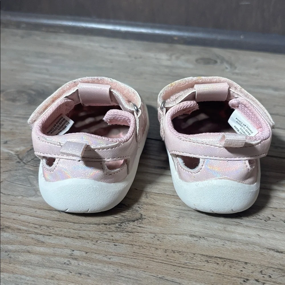 Stride Rite Blush Baby Walker Shoes Size 4